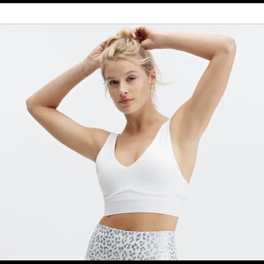 Fabletics All Day Every Day bra, COLOR ASH, size L